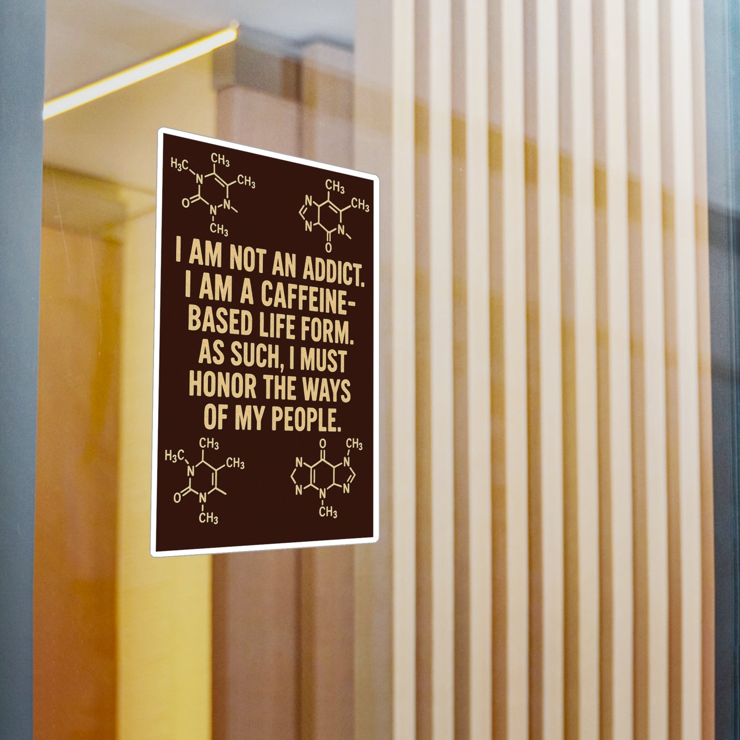Not An Addict Vinyl Decal