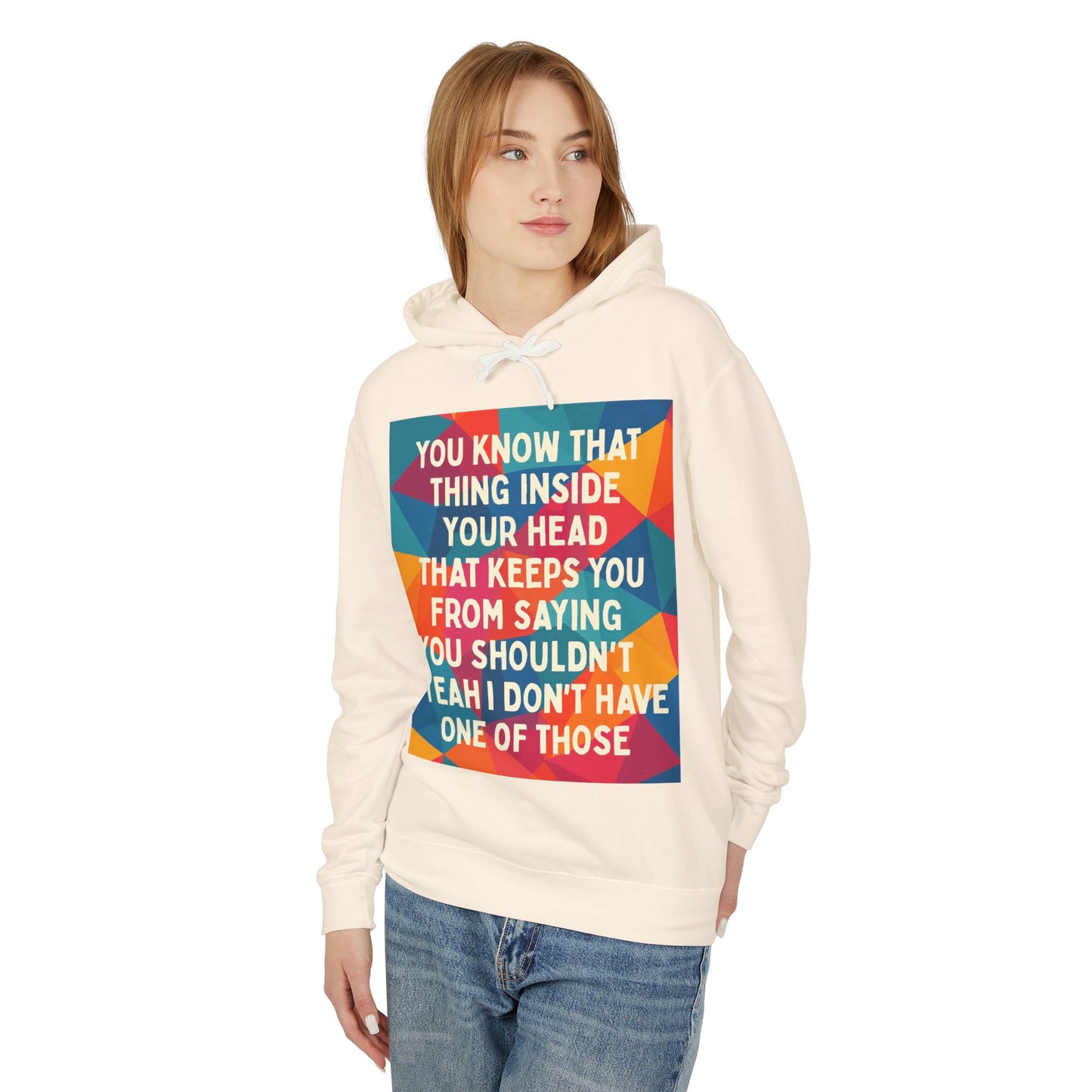No Filter Unisex Lightweight Hoodie