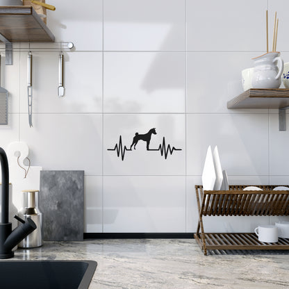 My Heart Beats For Basenjis Ceramic Photo Tile