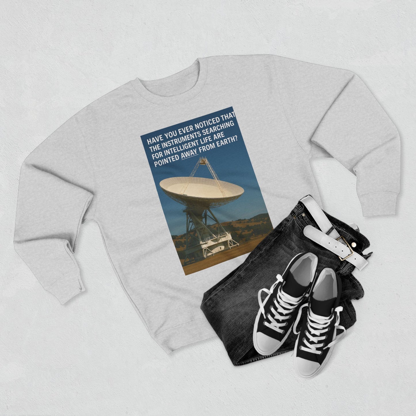 Intelligent Life Unisex Crewneck Sweatshirt