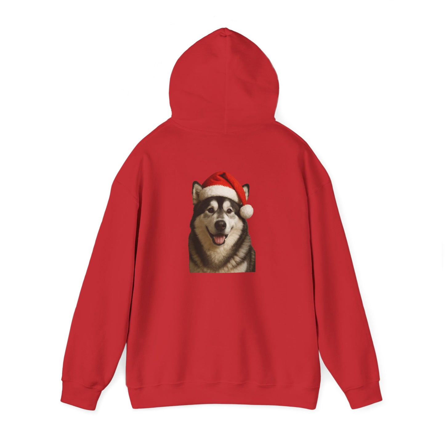 Santa Paws Malamute Unisex Hoodie