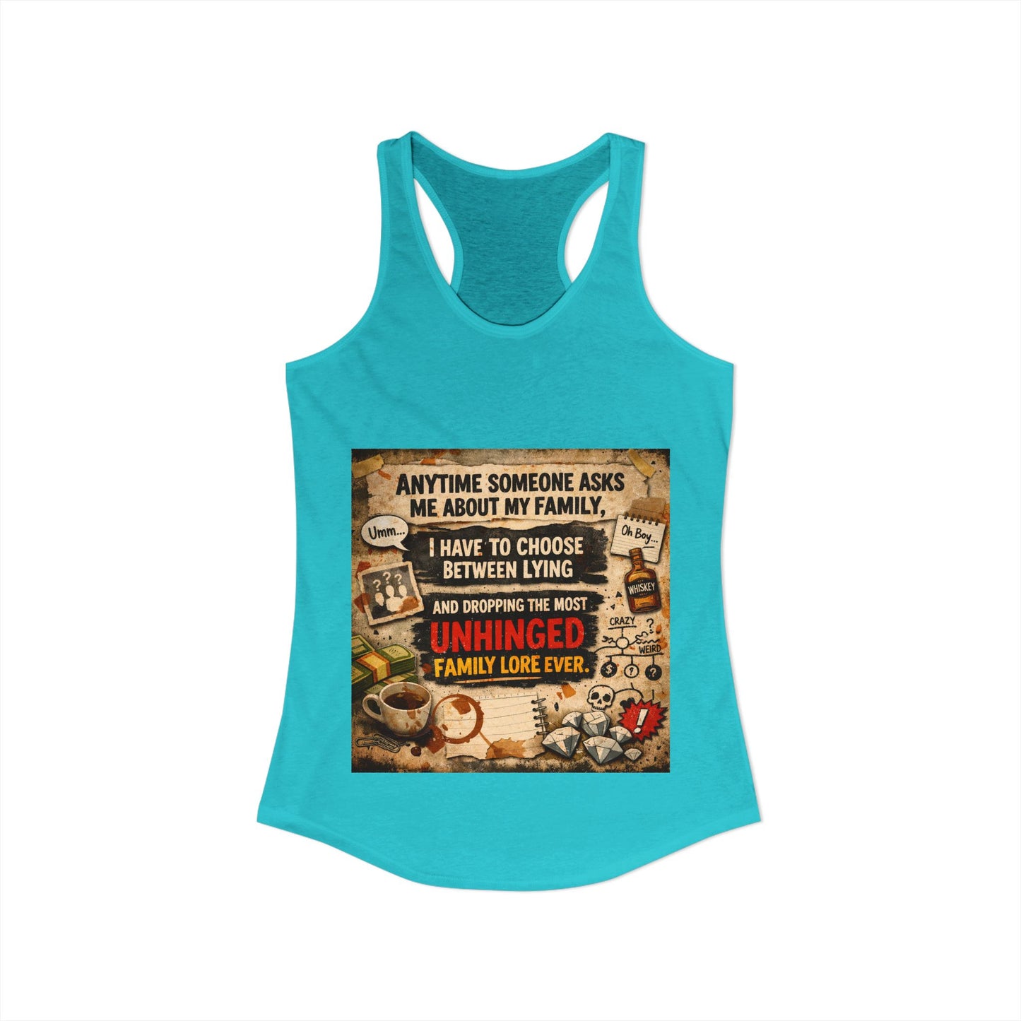 Unhinged Family Women's Racerback Tank