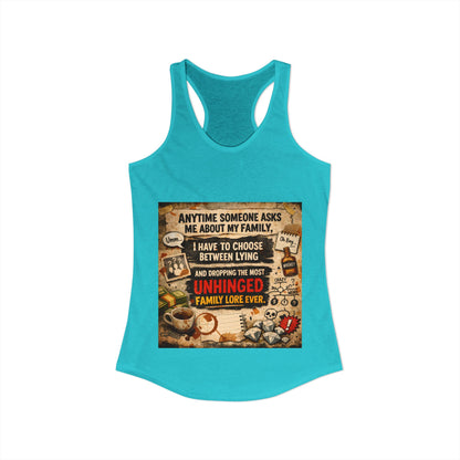 Unhinged Family Women's Racerback Tank