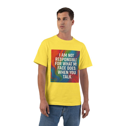 When You Talk Men's Short-Sleeve Crewneck Tee