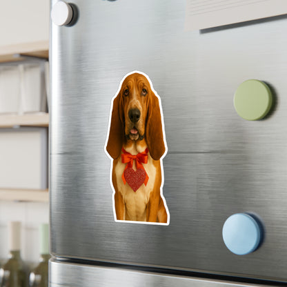 Cupid's Companion Basset Vinyl Decal