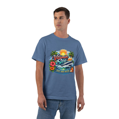 Vitamin Sea Men's Short-Sleeve Crewneck Tee