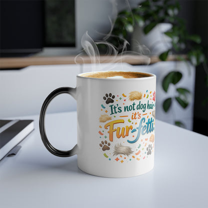 Fur-Fetti Dog Color Changing Mug