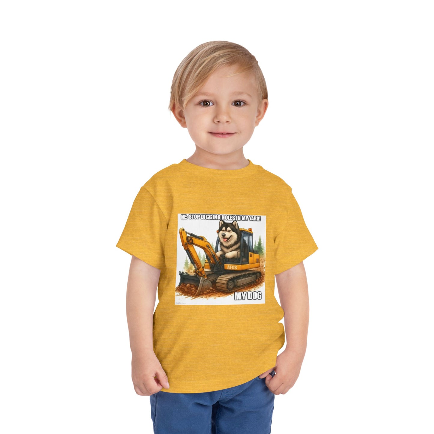 Digmaster 2000 Toddler Unisex Short Sleeve Crewneck Tee