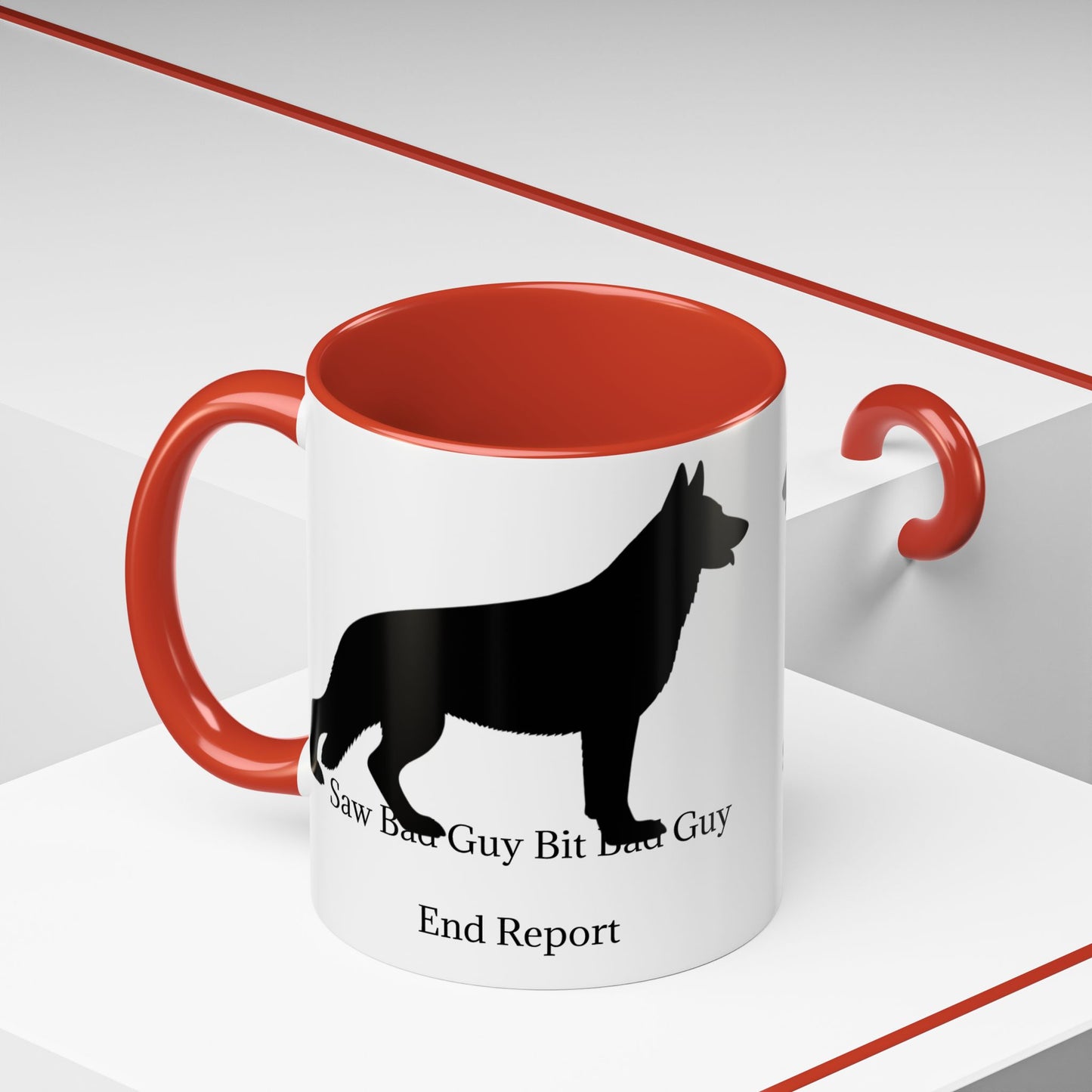 Bad Guy 2-Tone Coffee Mug
