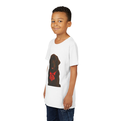 Cupid's Companion Newfie Youth Unisex Short Sleeve Crewneck Tee