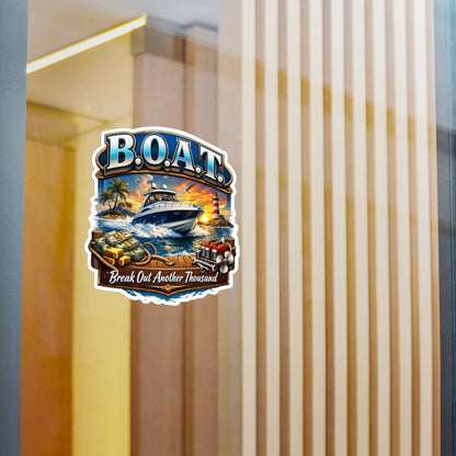 B.O.A.T. Vinyl Decal