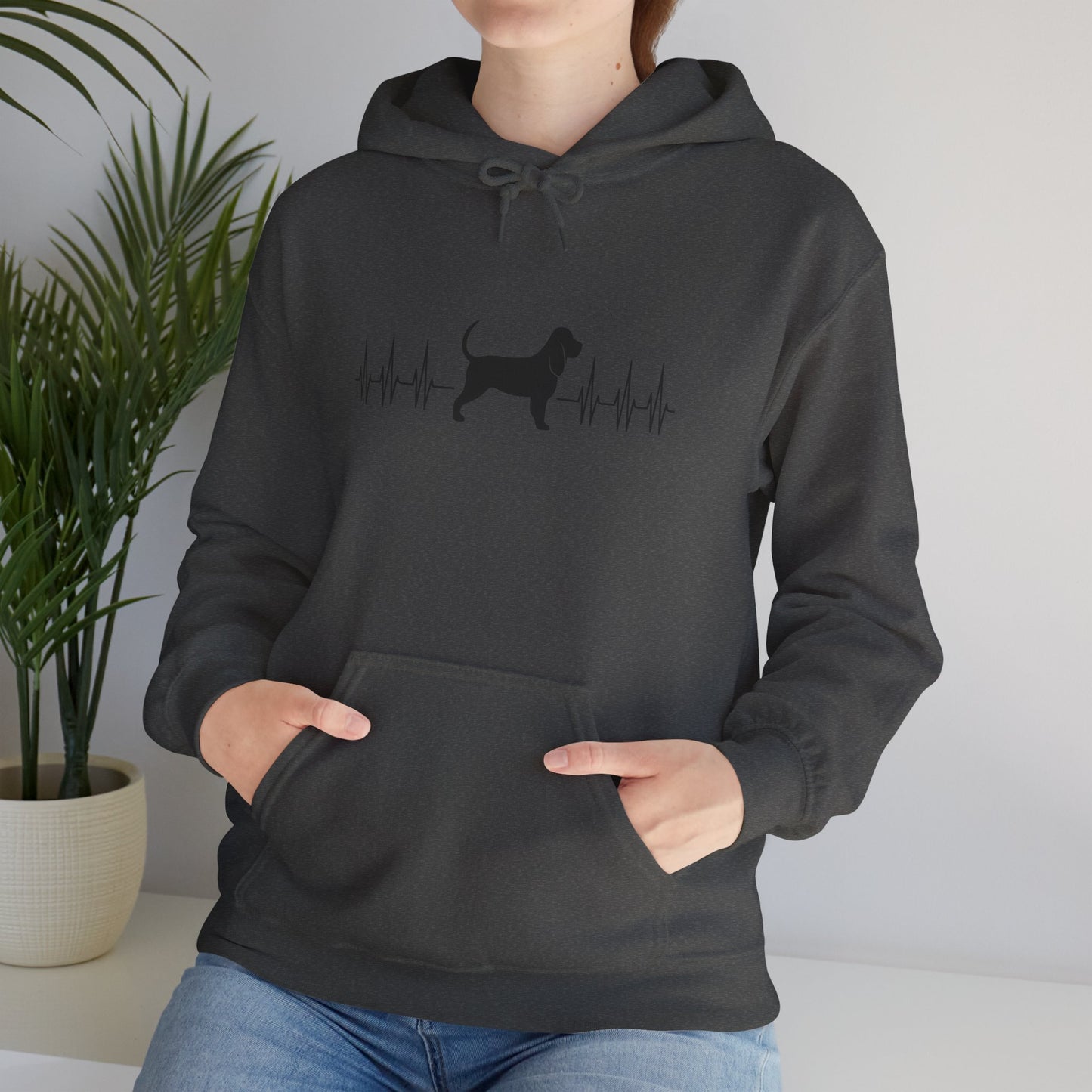 My Heart Beats For Bloodhounds Unisex Hoodie