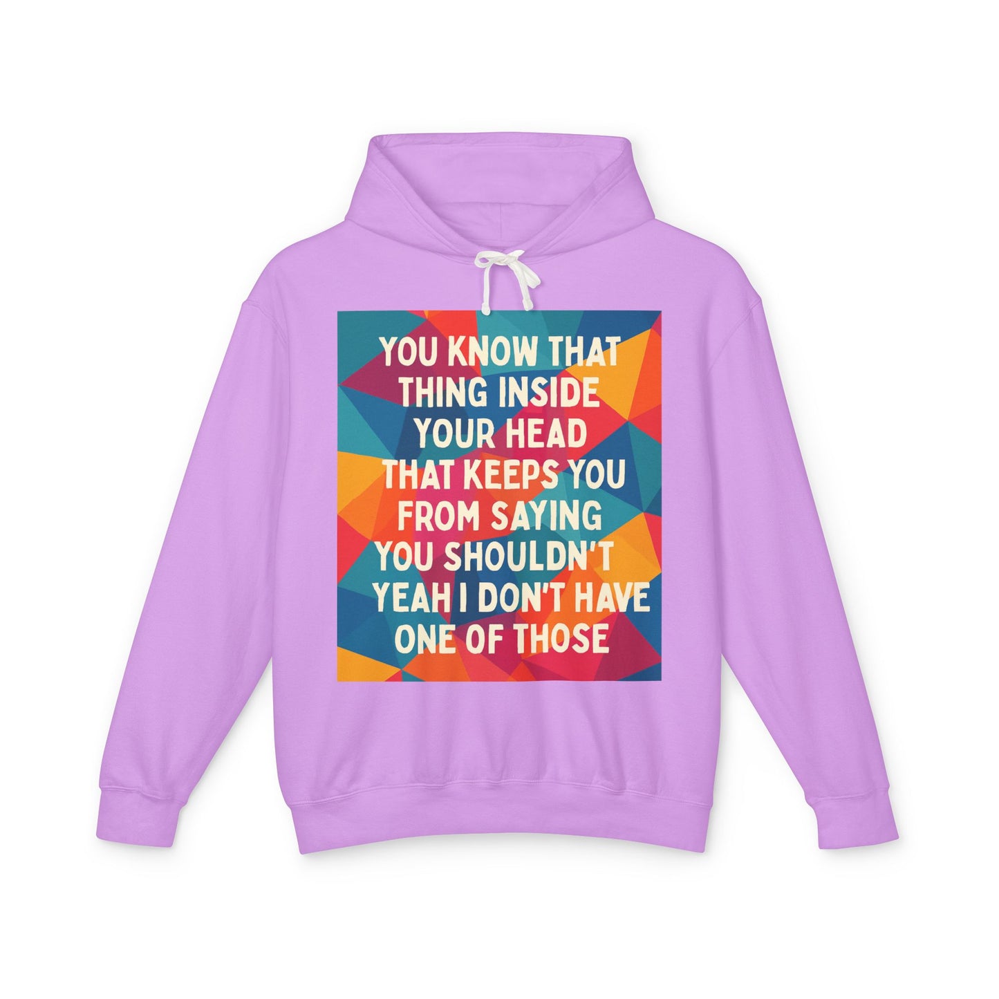 No Filter Unisex Lightweight Hoodie