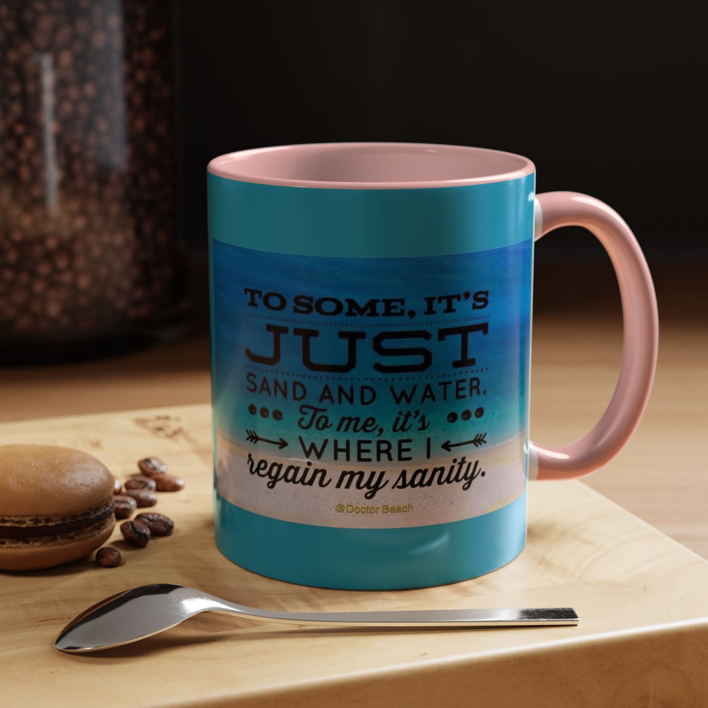 Dr. Beach 2-Tone Coffee Mug