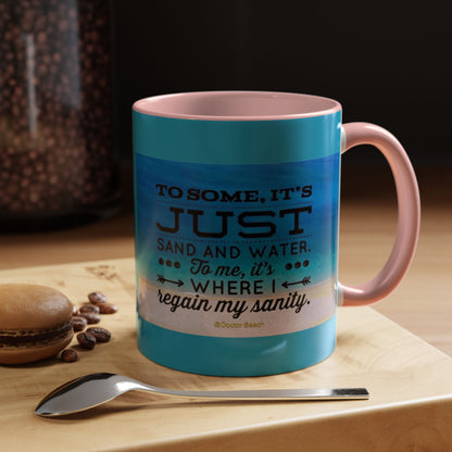 Dr. Beach 2-Tone Coffee Mug