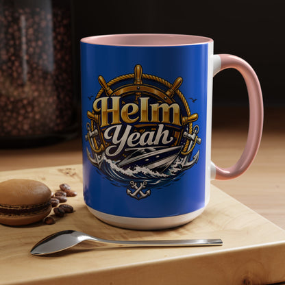 Helm Yeah 2-Tone Coffee Mug
