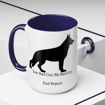 Bad Guy 2-Tone Coffee Mug