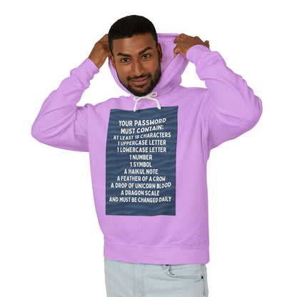 Password Unisex Lightweight Hoodie