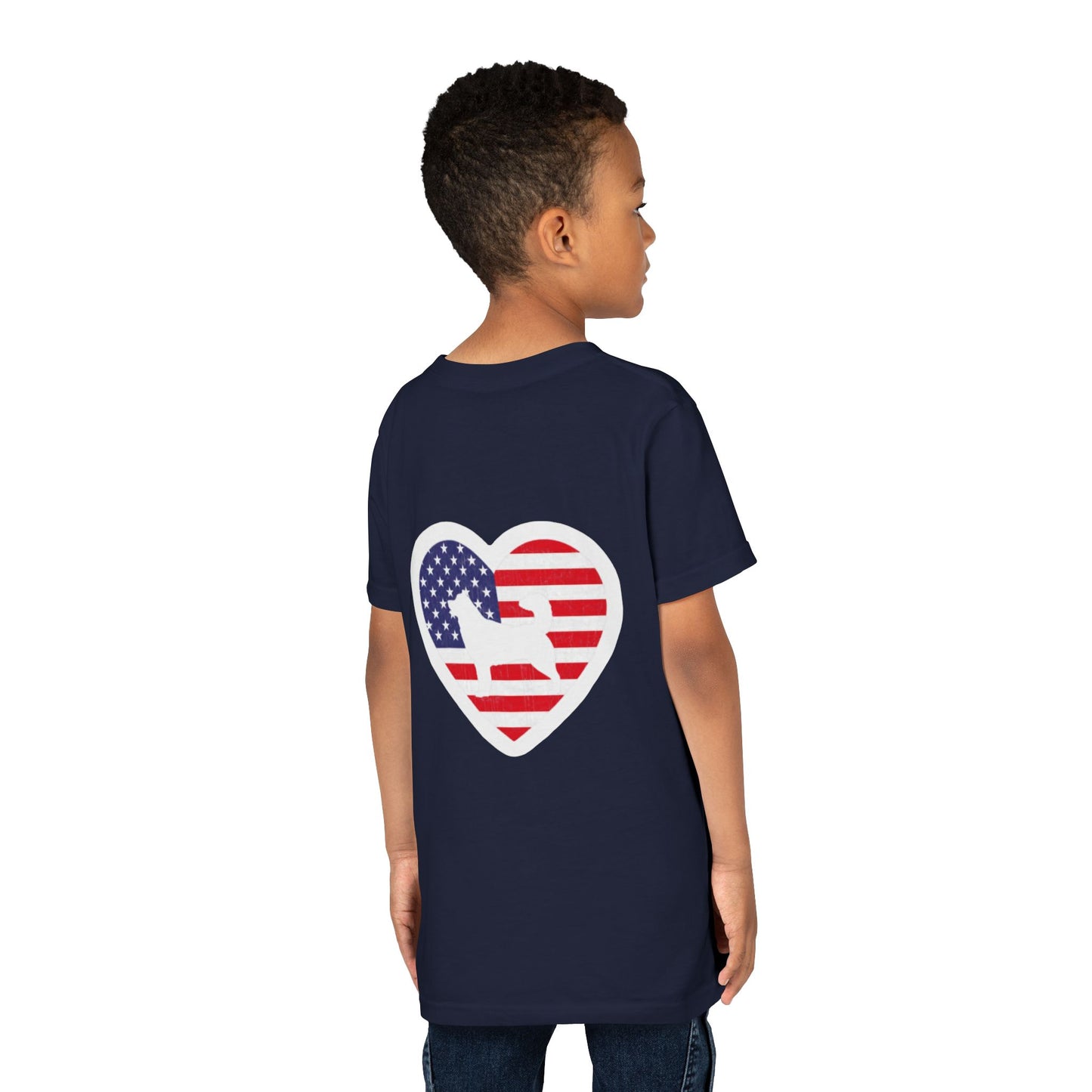 Malamute Flag Youth Unisex Short Sleeve Crewneck Tee
