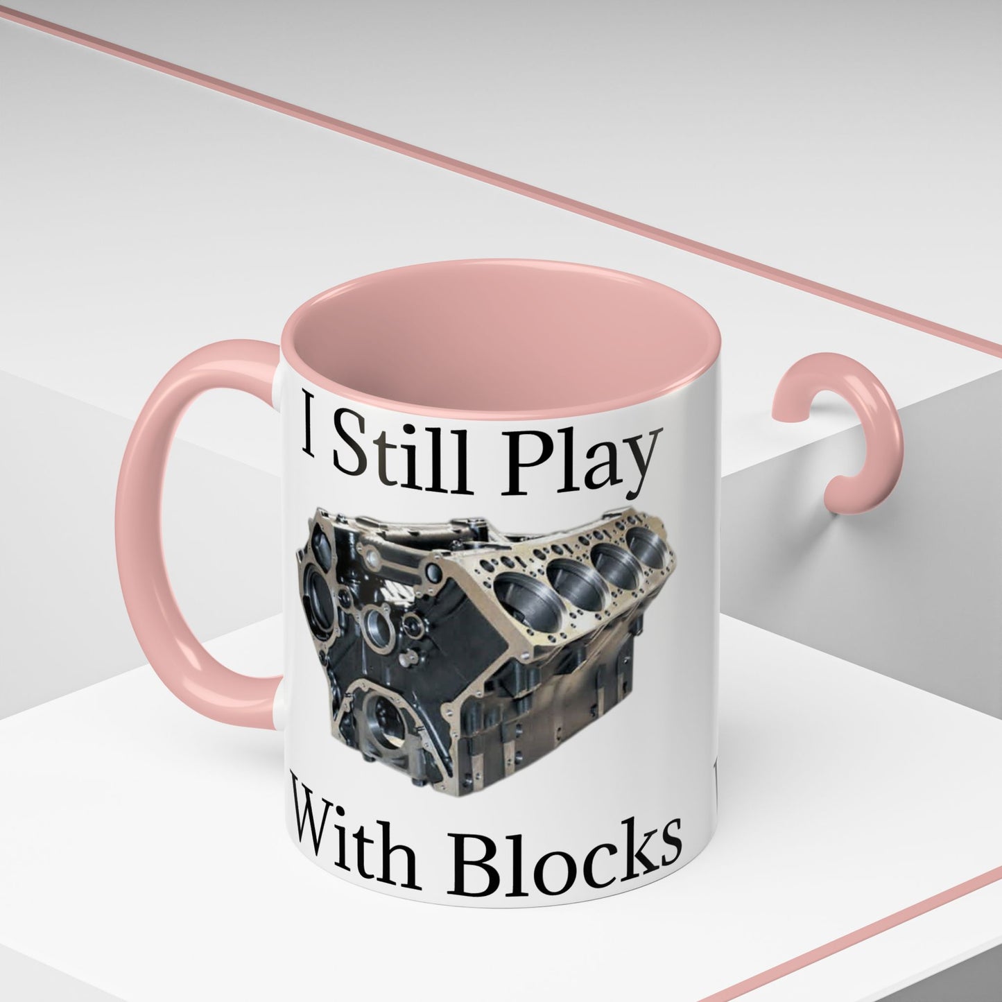 Play With Blocks 2-Tone Coffee Mug