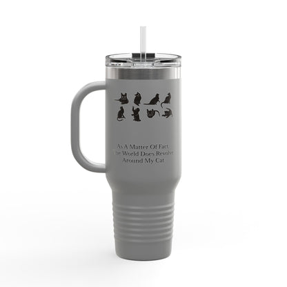 Matter Of Fact Cat Insulated Travel Mug