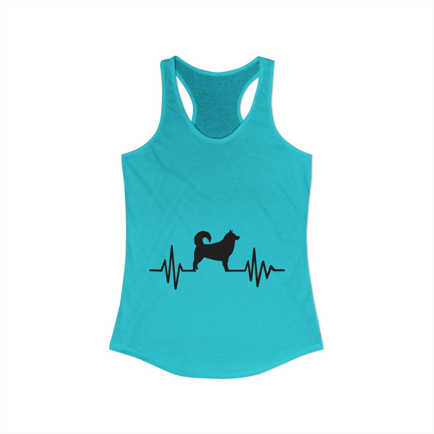 My Heart Beats For Malamutes Women's Racerback Tank