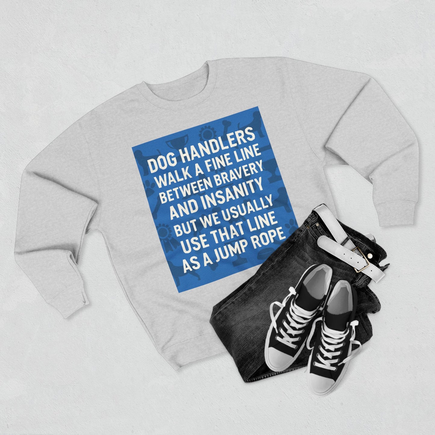 Jump Rope Unisex Crewneck Sweatshirt