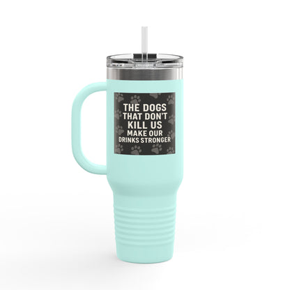 Drinks Stronger Insulated Travel Mug
