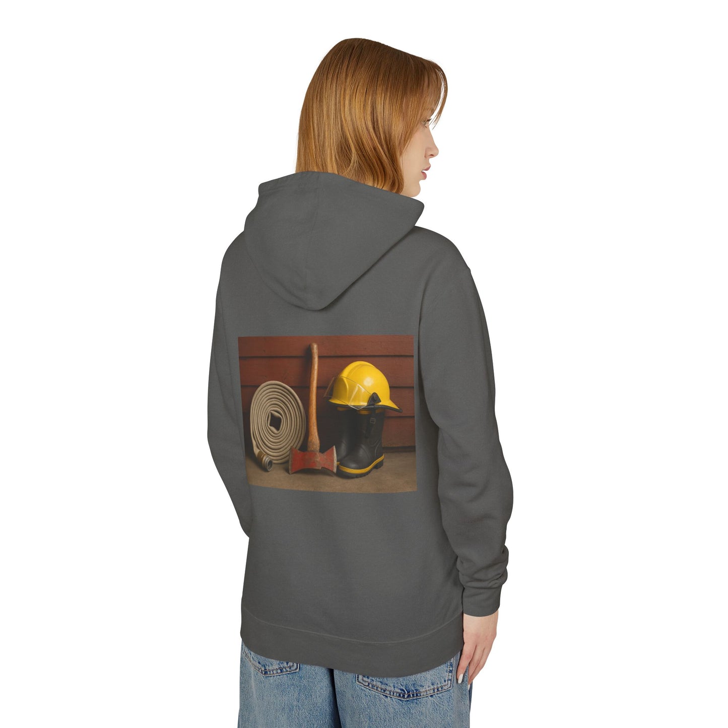 Fire/Rescue Appreciation Unisex Lightweight Hoodie