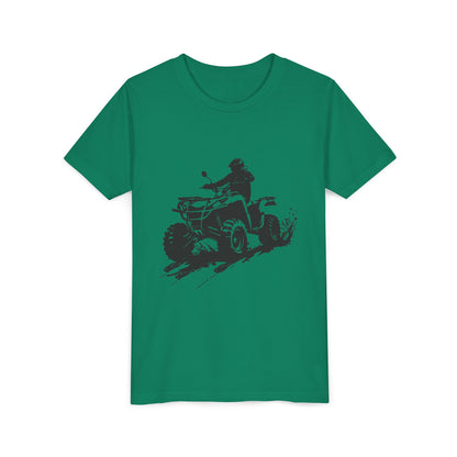 Slingin' Mud Quad Youth Unisex Short Sleeve Crewneck Tee