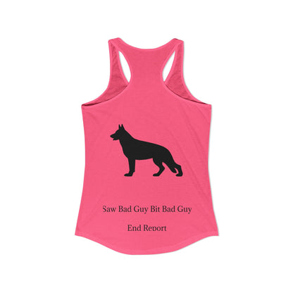 Bad Guy Women's Racerback Tank