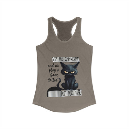 Duct, Duct, Tape Women's Racerback Tank