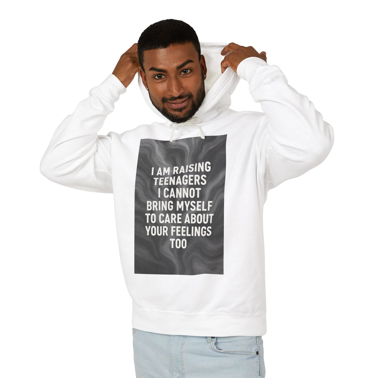 Raising Teenagers Unisex Lightweight Hoodie
