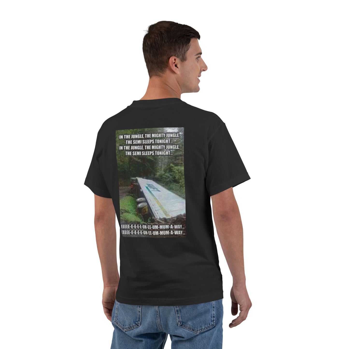 Semi Sleeps Men's Short-Sleeve Crewneck Tee