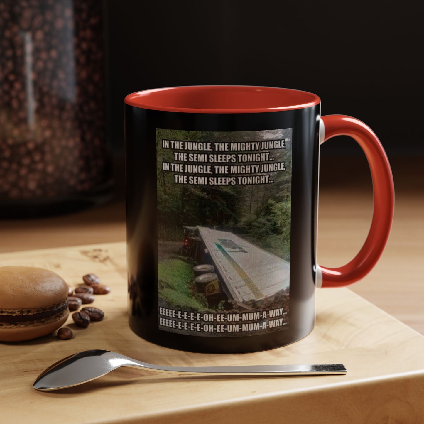 Semi Sleeps 2-Tone Coffee Mug