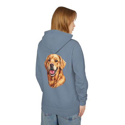 Golden Head Unisex Lightweight Hoodie