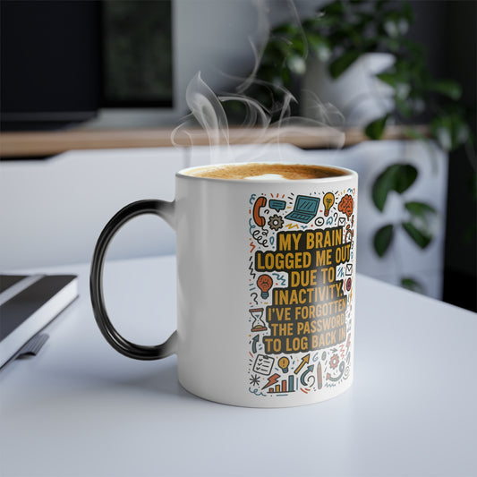 Logged Out Color Changing Mug