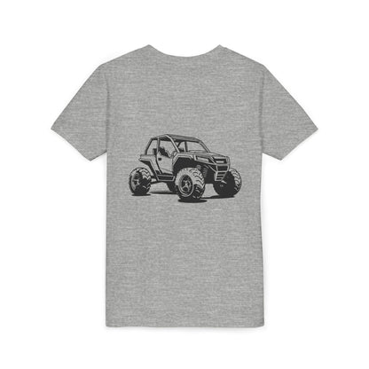Off The Beaten Path Side By Side Youth Unisex Short Sleeve Crewneck Tee