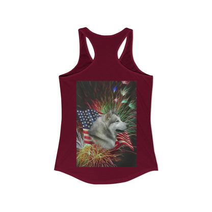 American Malamute Women's Racerback Tank