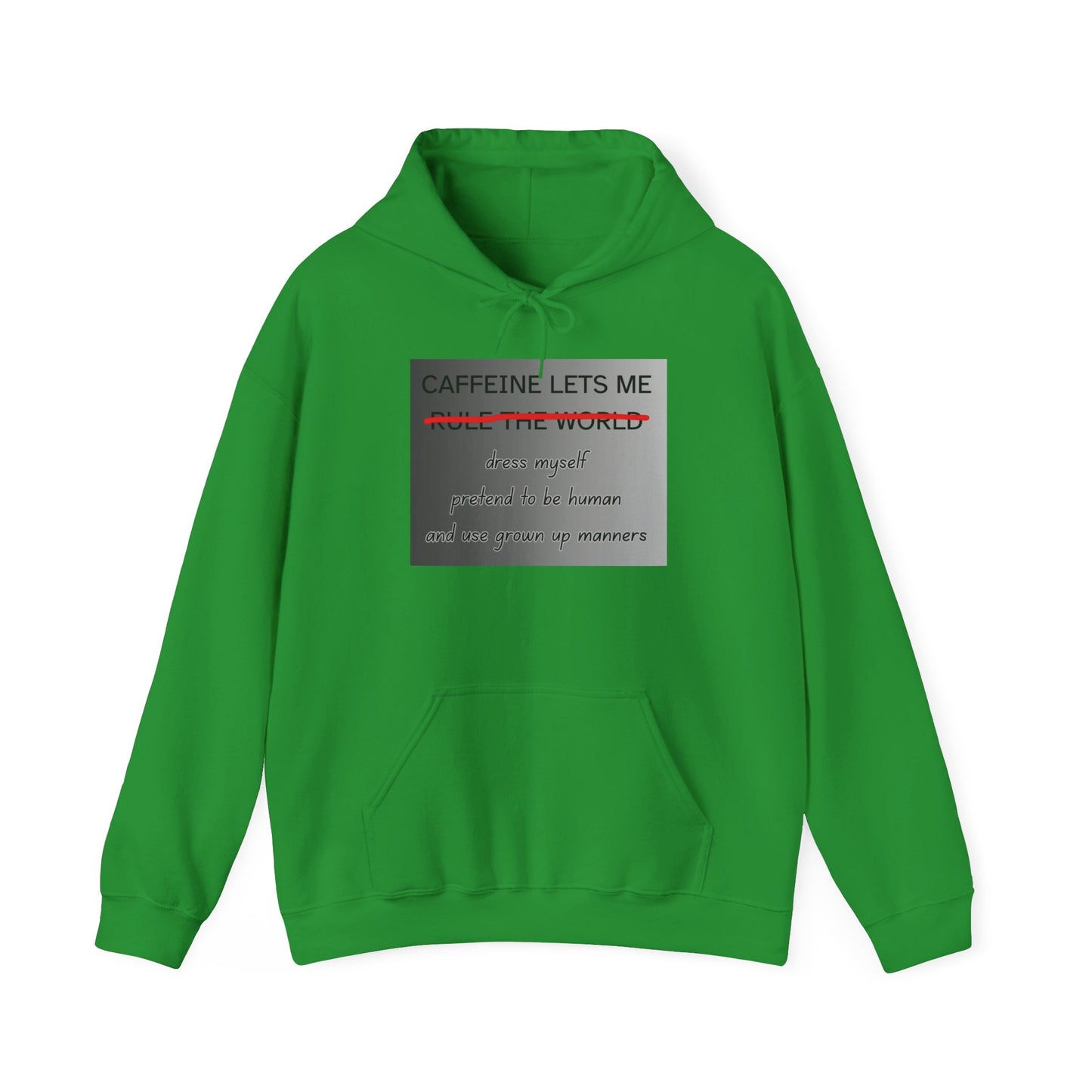 Caffeine Lets Me Unisex Hoodie