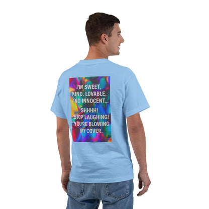 Blowing My Cover Men's Short-Sleeve Crewneck Tee