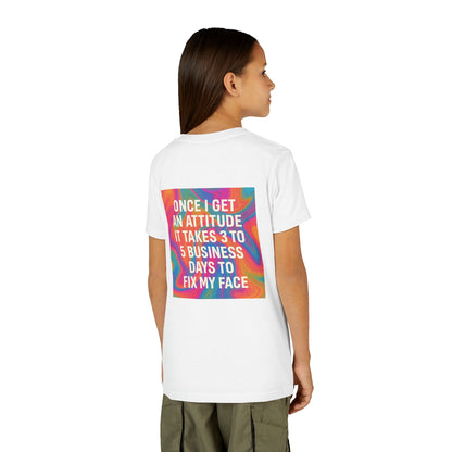 Fix My Face Youth Unisex Short Sleeve Crewneck Tee