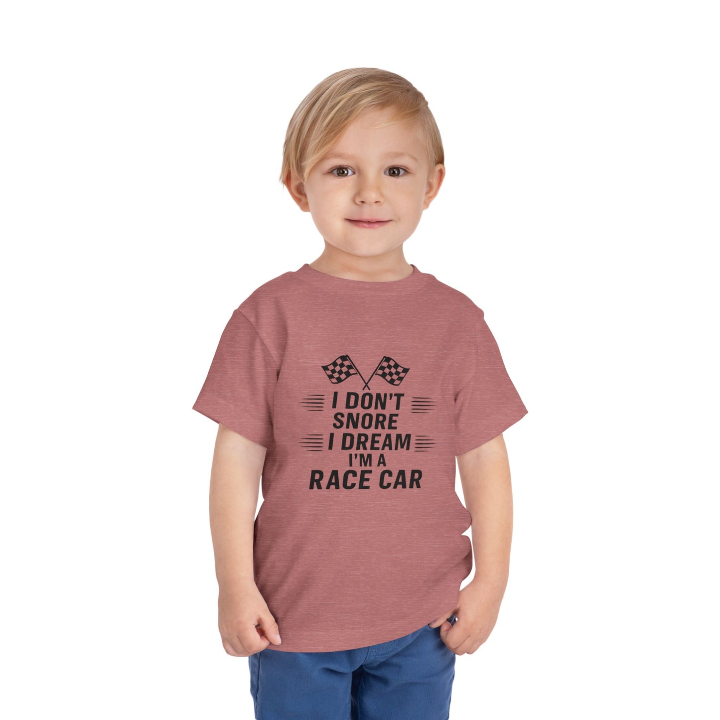 I Don't Snore Toddler Unisex Short Sleeve Crewneck Tee