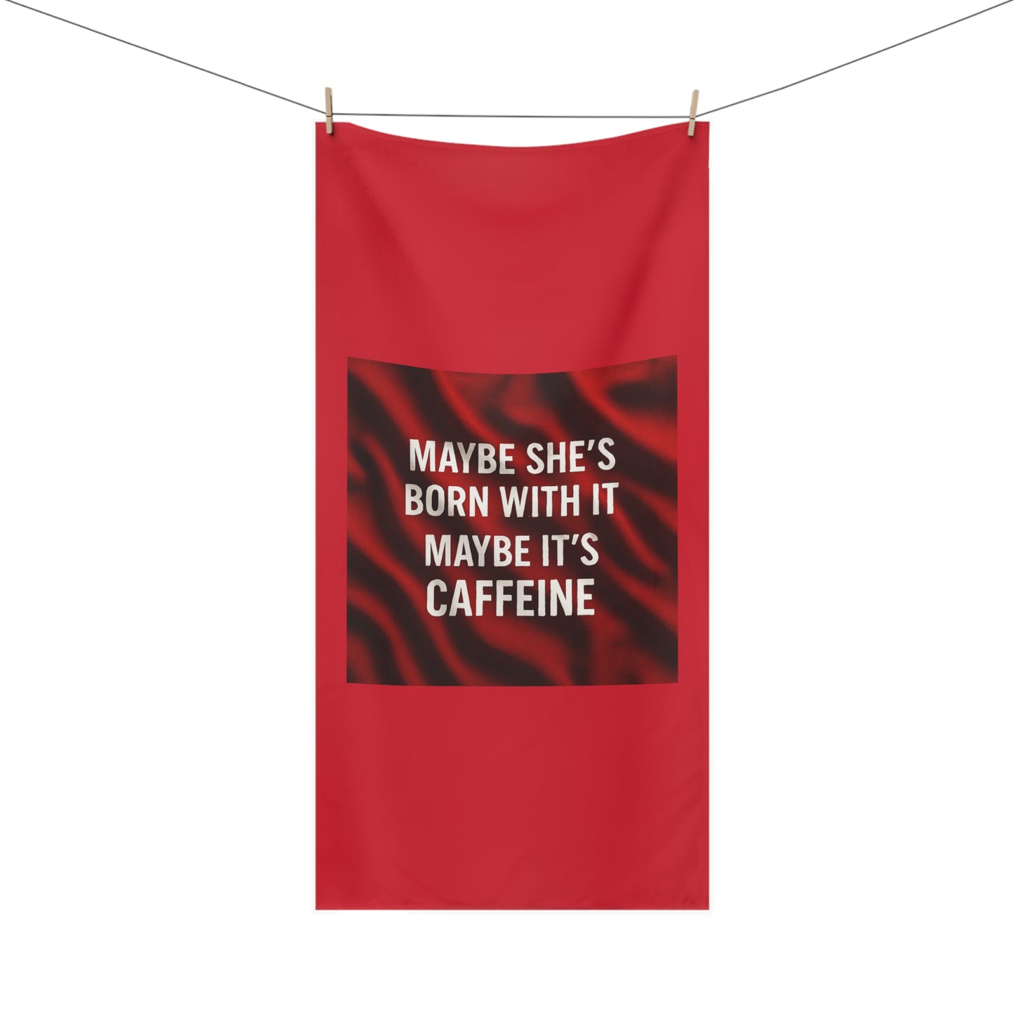 Born With It Mink-Cotton  Beach Towel