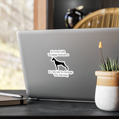 Arrange The Meeting Vinyl Decal