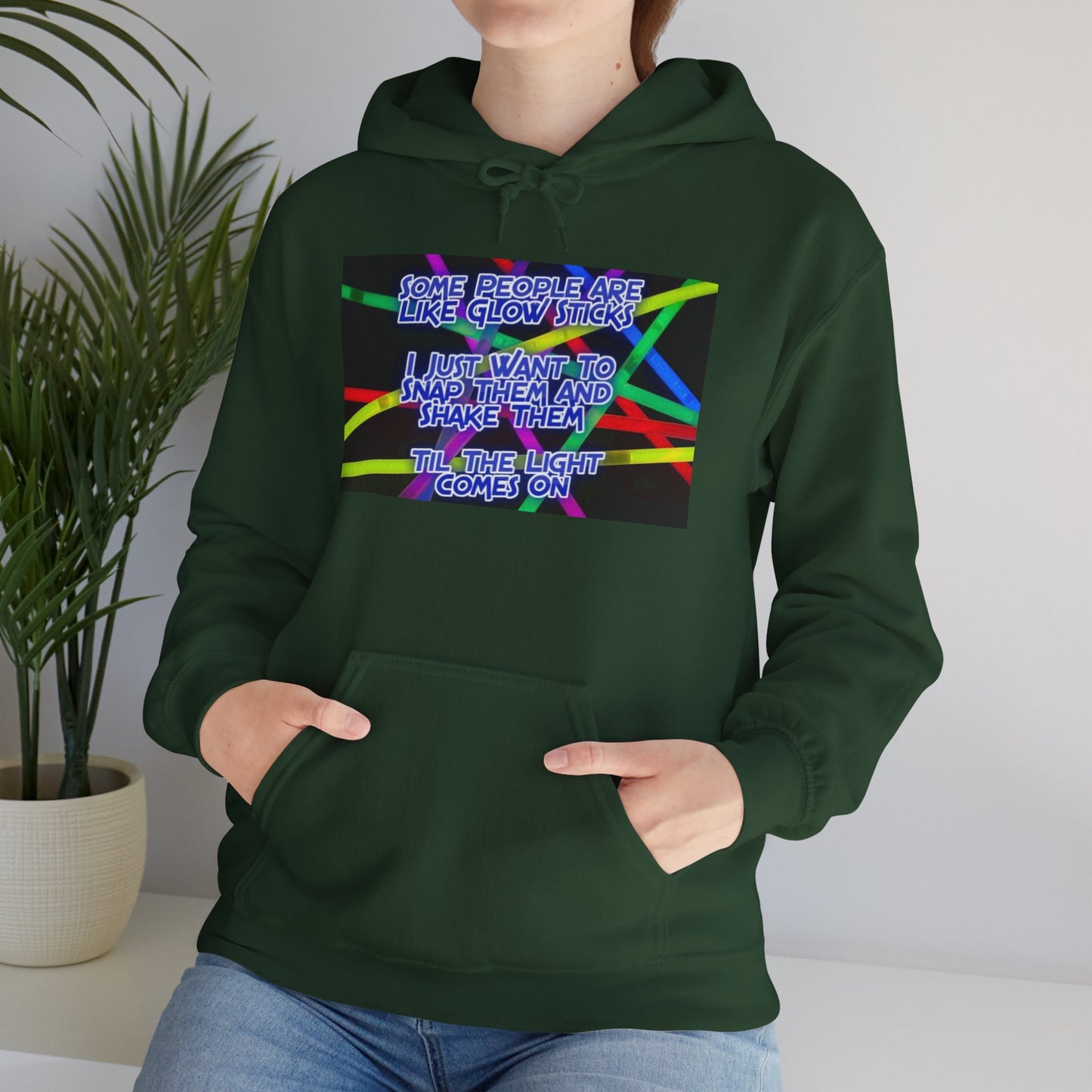 Glow Sticks Unisex Hoodie