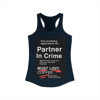 Partner In Crime Women's Racerback Tank