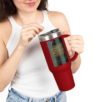 Florithians 6:12 Insulated Travel Mug