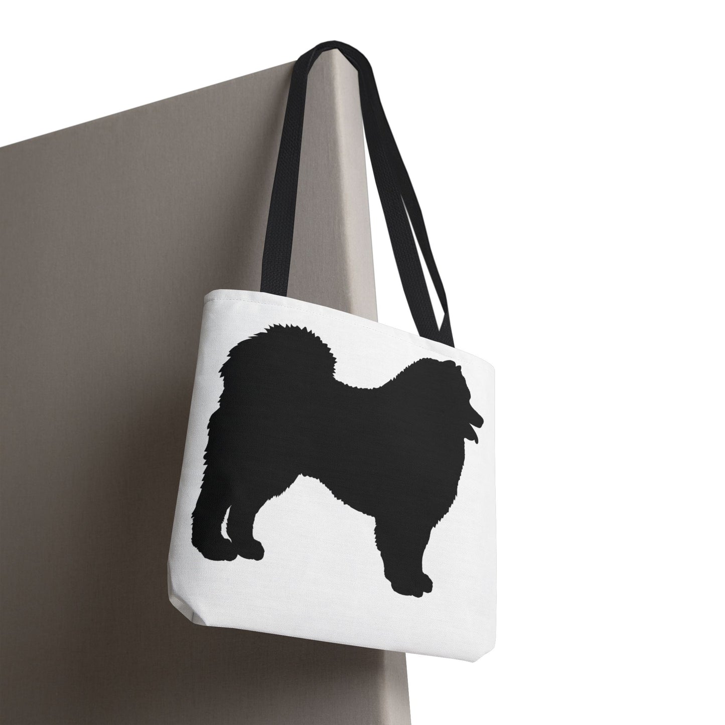 Samoyed Silhouette Tote Bag