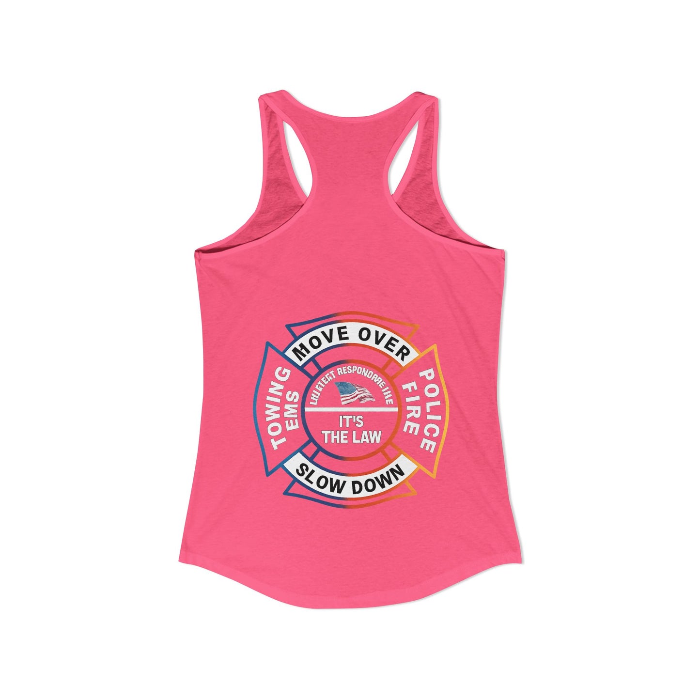 Let First Responders Live Women's Racerback Tank
